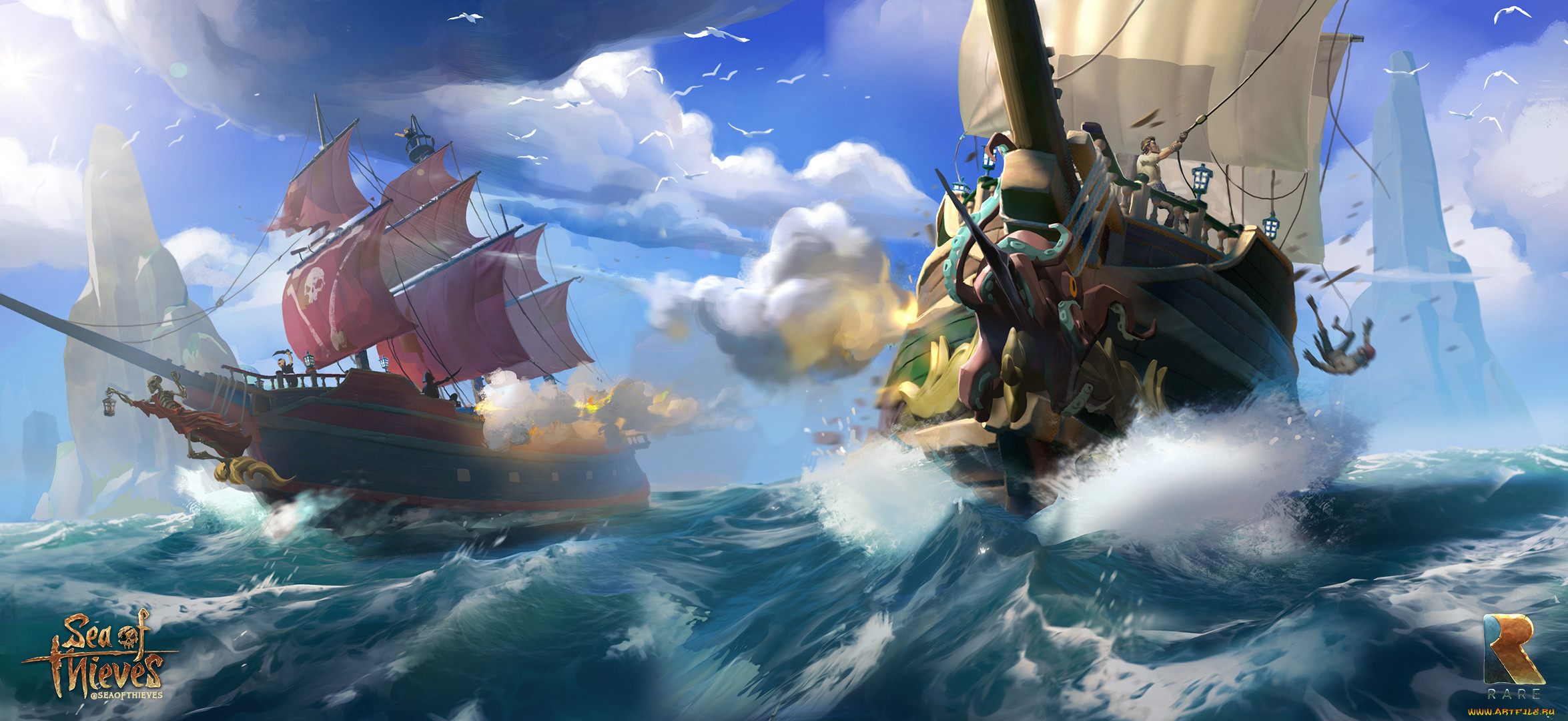 sea of thieves,  , , sea, of, thieves, action, 